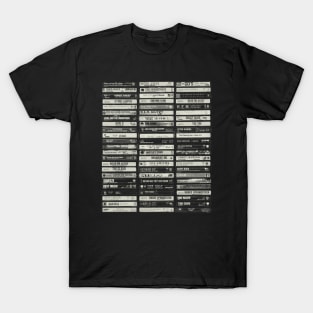 Cassette Tape Compilation T-Shirt